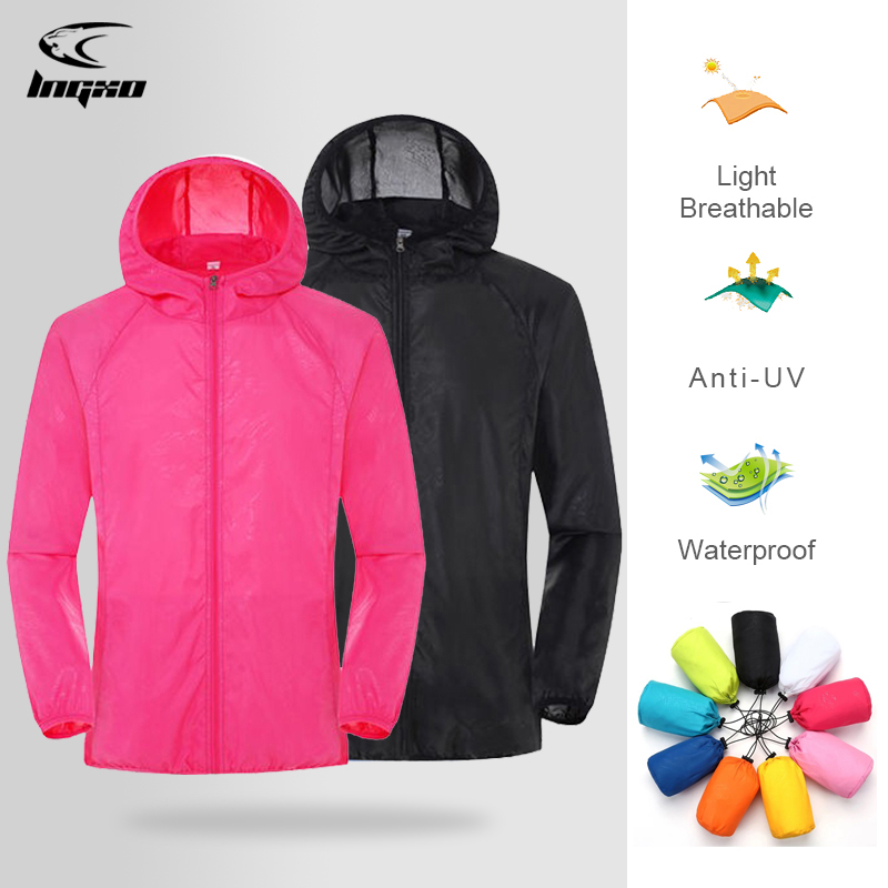 Outdoor Sport Jacket Men - Heren Dames Wandeljack Waterdicht Sneldrogend Kamperen