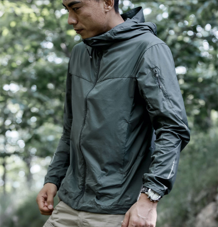 Outdoor Sport Jacket Men - FSTAR-Ademende zonnebeschermingskleding voor heren, tactische windjack,