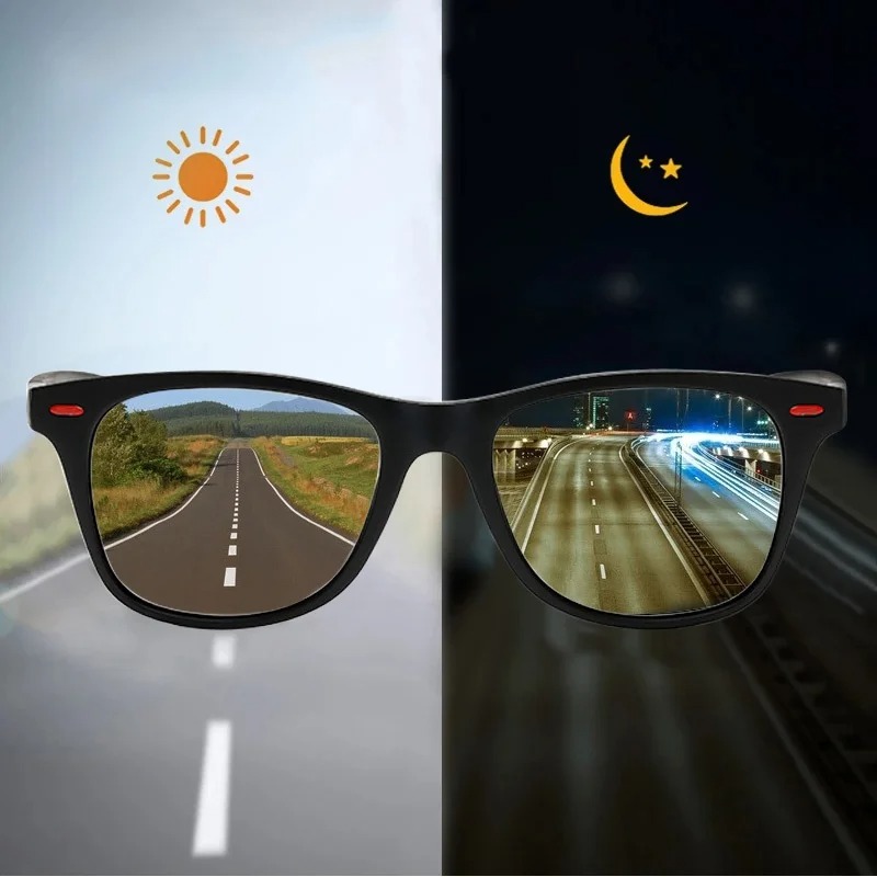 Outdoor Sport Glasses - Klassieke Retro PC Frame Zonnebril Heren