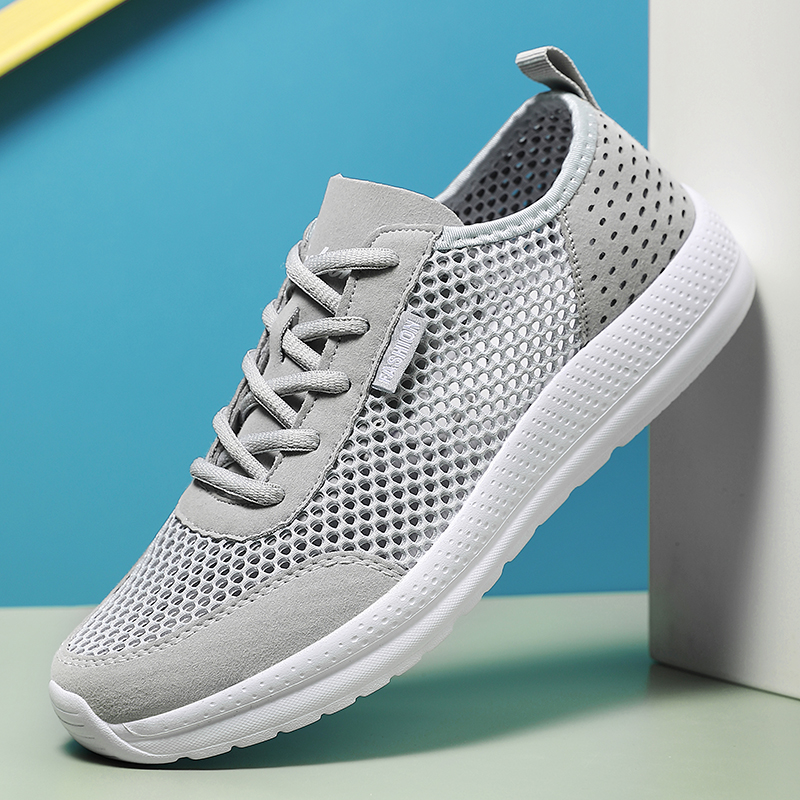 Outdoor Sport With Sticks - Zachte sportschoenen voor heren, ademende mode-mesh-loopschoenen,