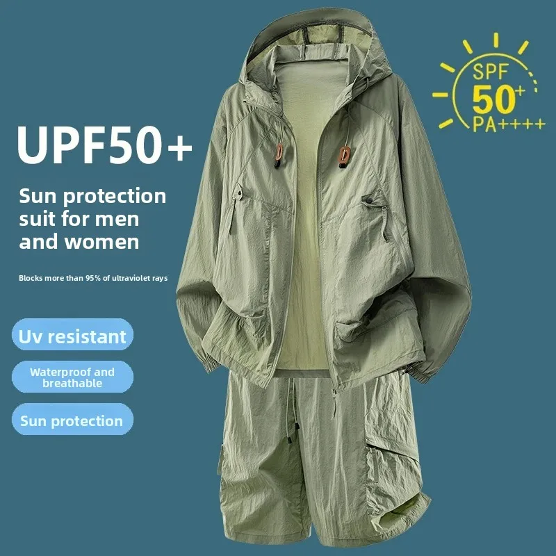 Outdoor Sport Jacket Men - UPF50+ Zonnebeschermende Trainingspak Casual Sportjas IJs