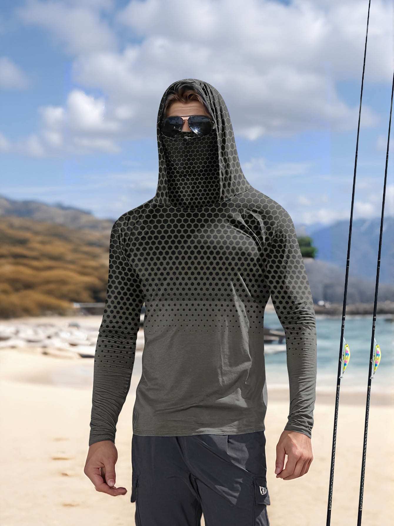 Outdoor Sports Outfit - 2026 Zomer Bestverkochte Heren Visuitrusting voor