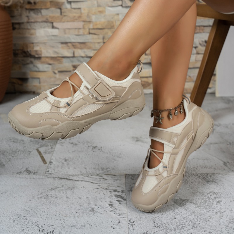 Outdoor Sport With Sticks - Dames Mesh Mary Jane Wandelsneakers 3,5