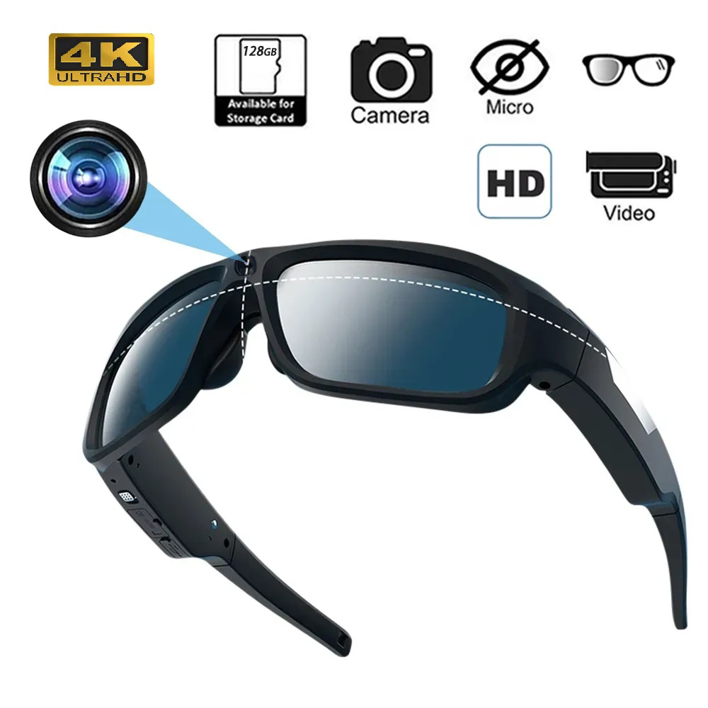 4K HD Smart Glasses Camera Min - Outdoor Sport Glasses recensie en prijs