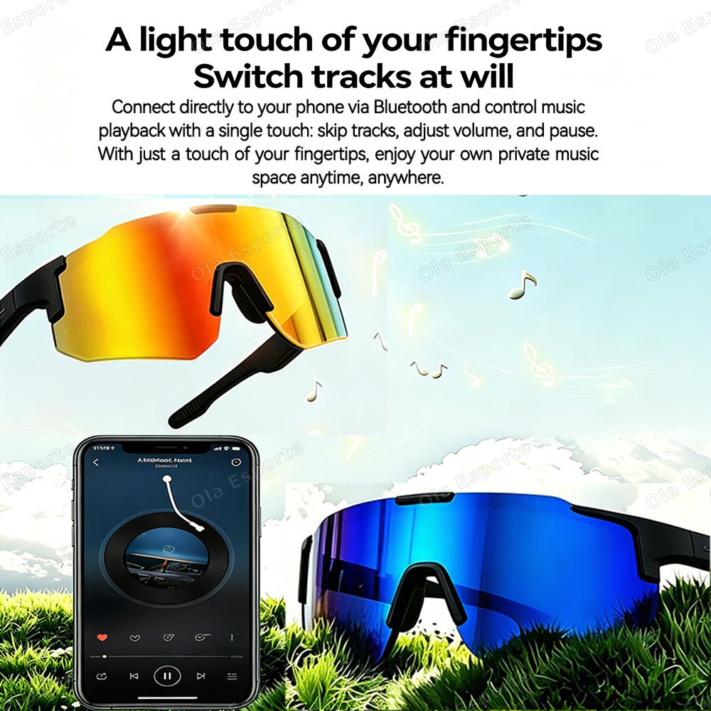 Fietsbril Smart Glasses HD Blu - Outdoor Sport Glasses recensie en prijs