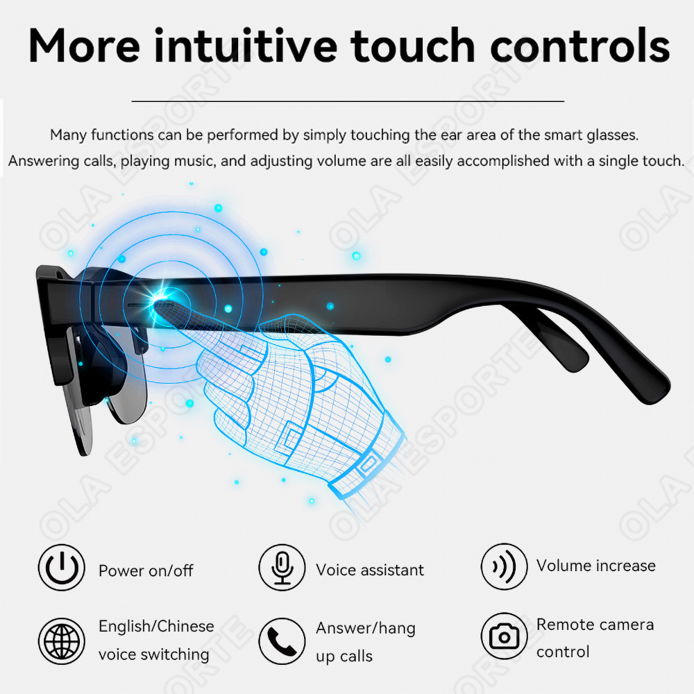NIEUWE slimme bril V5.3 Blueto - Outdoor Sport Glasses recensie en prijs