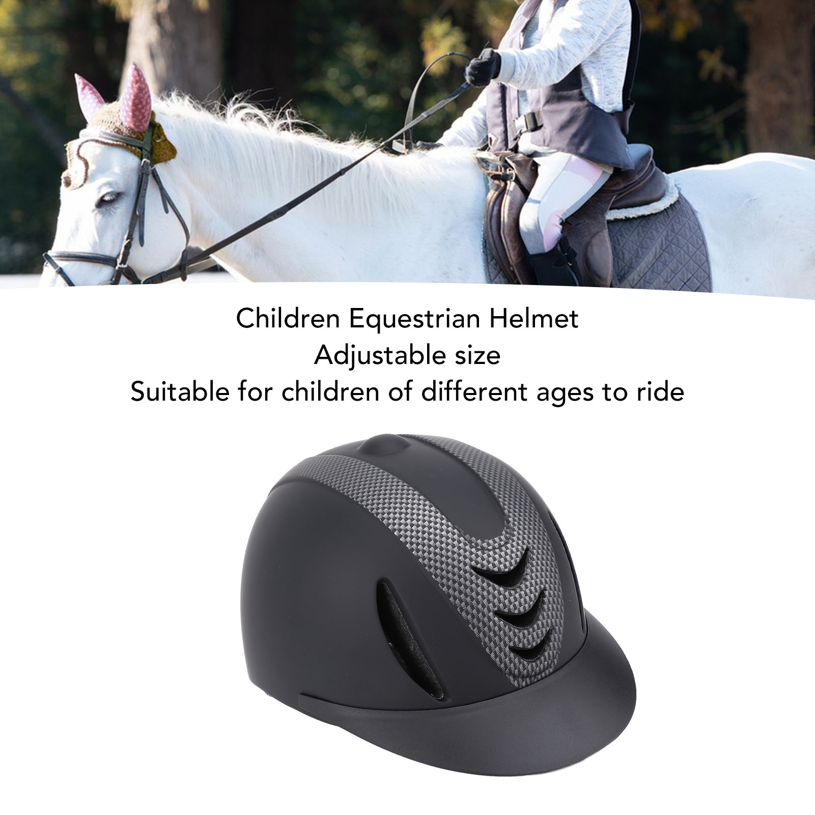Kinderen Paardrijhelm Ademend  - Equestrian Helmet recensie en prijs