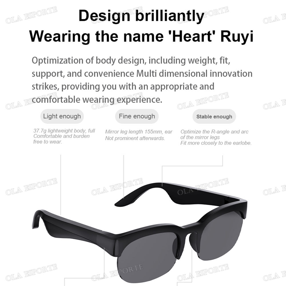 Slimme Bluetooth V5.3 Zonnebri - Outdoor Sport Glasses recensie en prijs