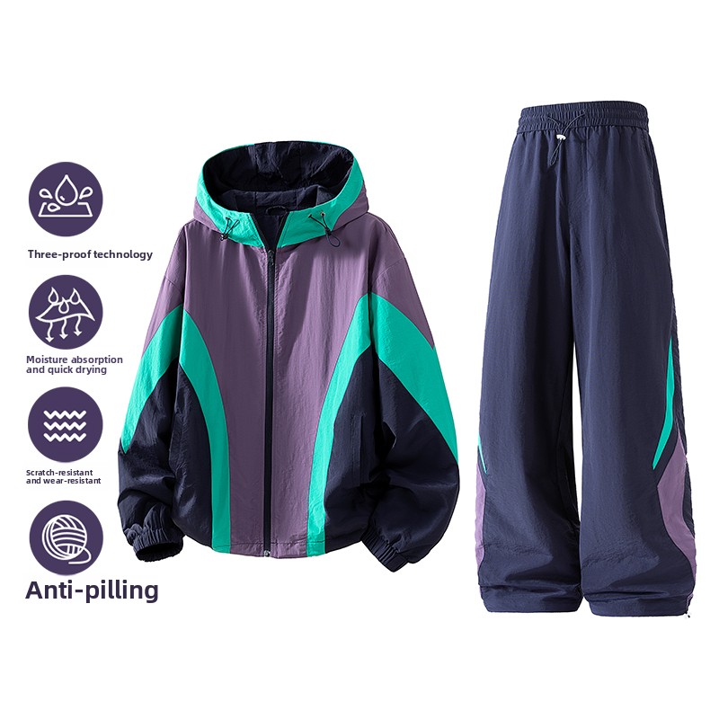 Nieuwe tweedelige herenjas voo - Outdoor Sports Outfit recensie en prijs