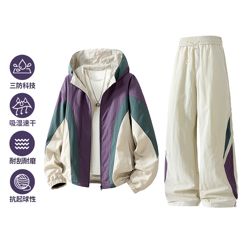 Nieuwe tweedelige herenjas voo - Outdoor Sports Outfit recensie en prijs