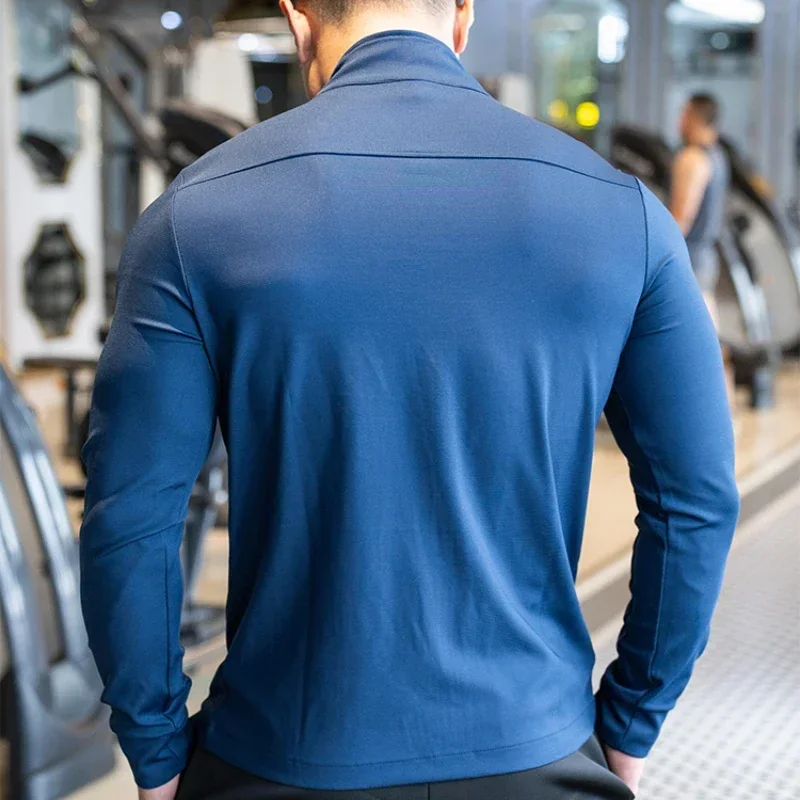 Heren Gym Fitness Shirts Tops  - Outdoor Sport Jacket Men recensie en prijs