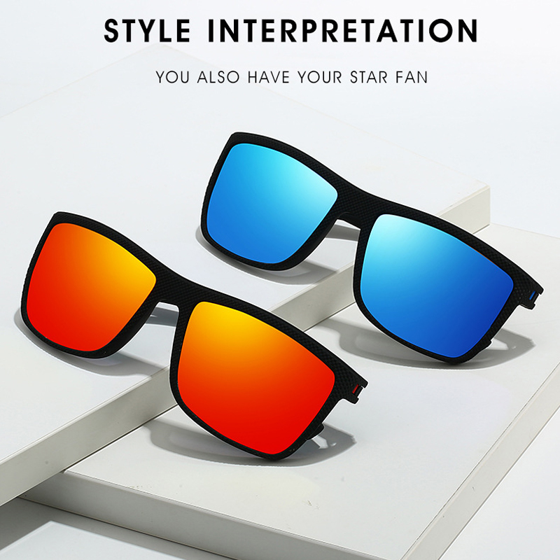 Vierkante outdoor sportzonnebr - Outdoor Sport Glasses recensie en prijs