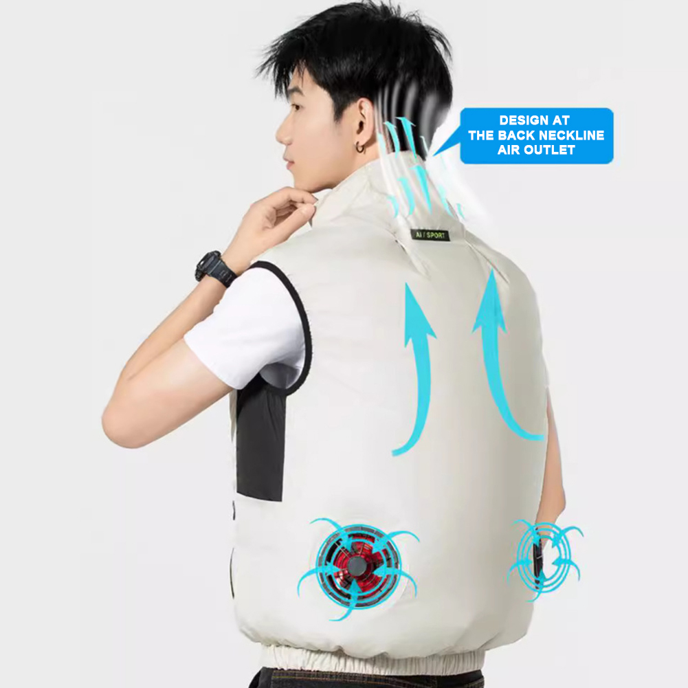 2025 Koelventilator Vest Airco - Outdoor Sport Jacket Men recensie en prijs